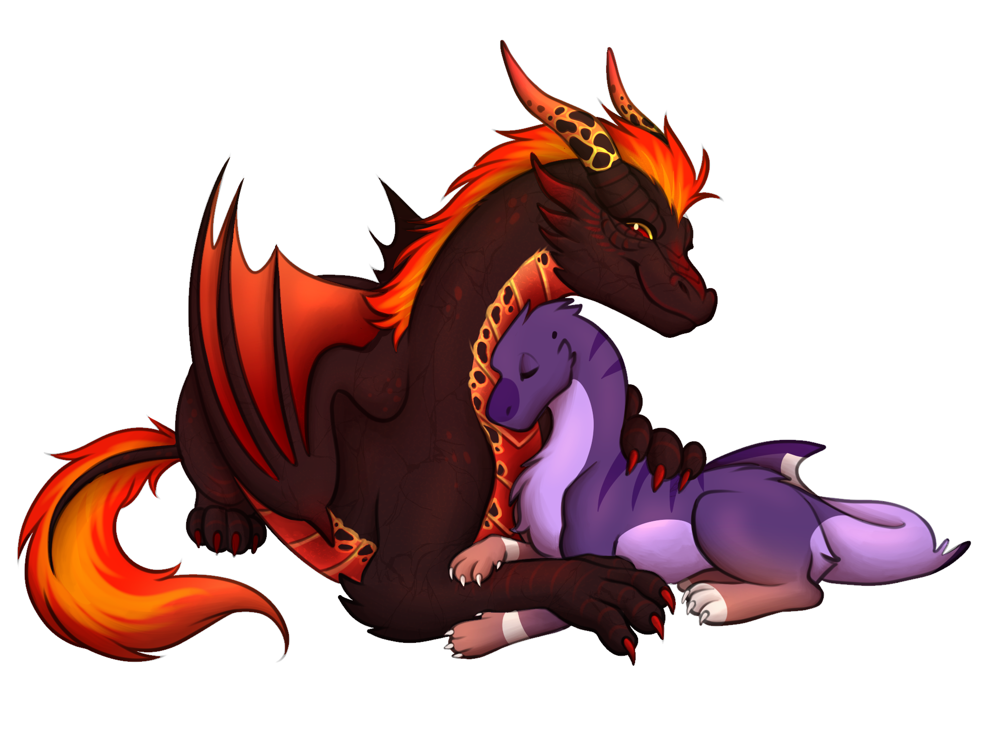 Kael and Athena Artwork